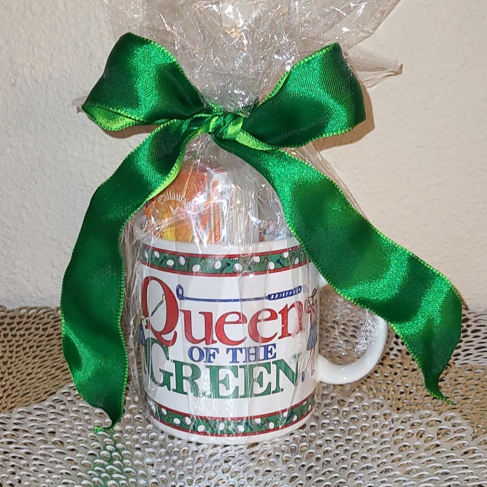 Queen of the Green Coffee Cup Gift Pack